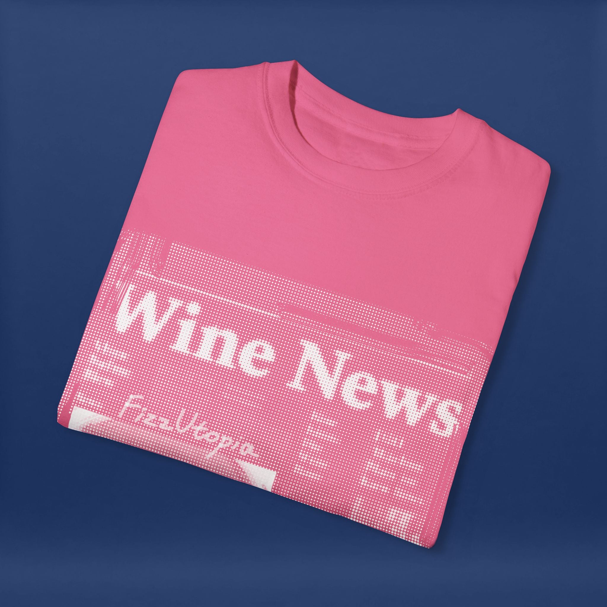 wine news - Summer Short Sleeve Graphic Tee for Men & Women（white）