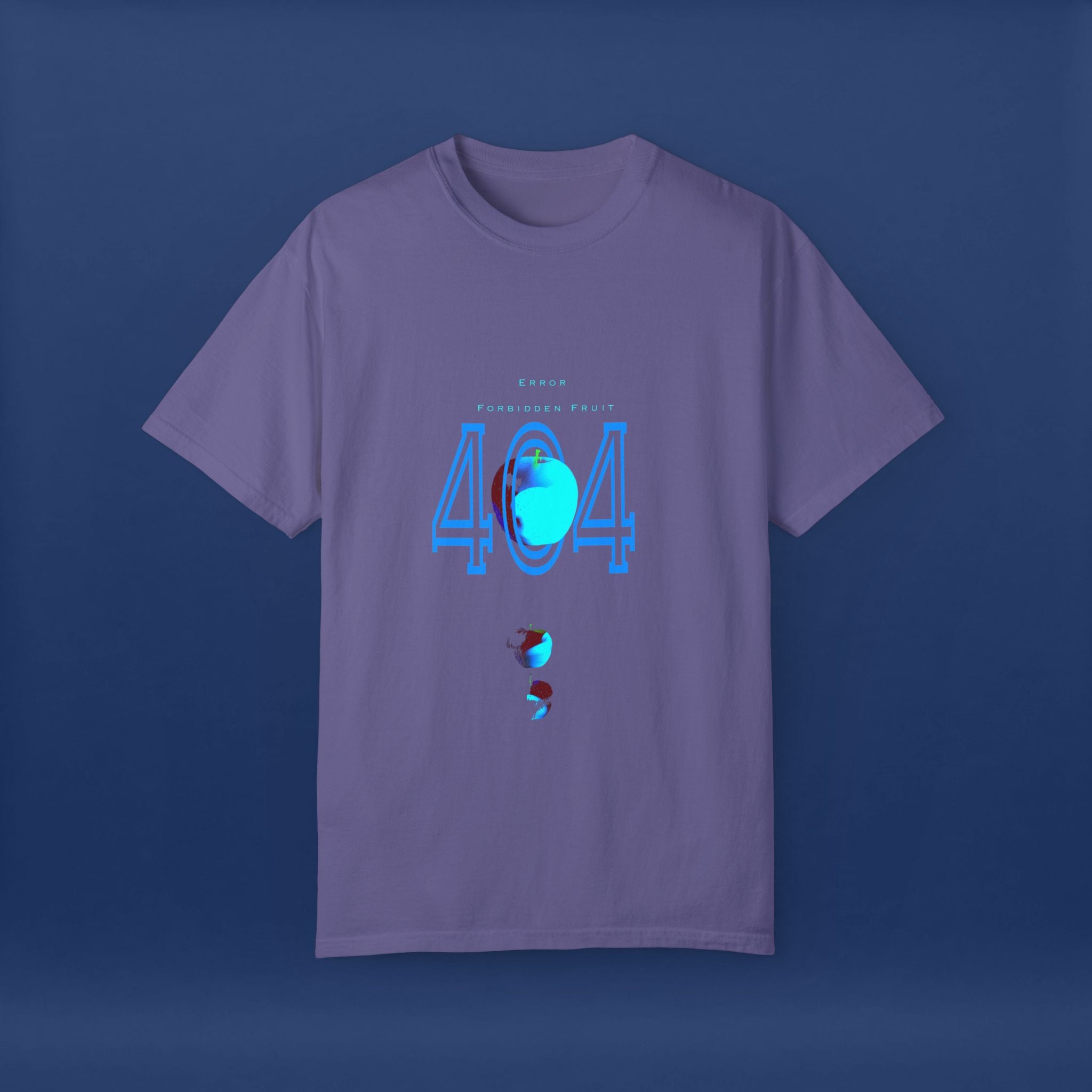 404apple T-Shirt - Summer Short Sleeve Graphic Tee for Men & Women