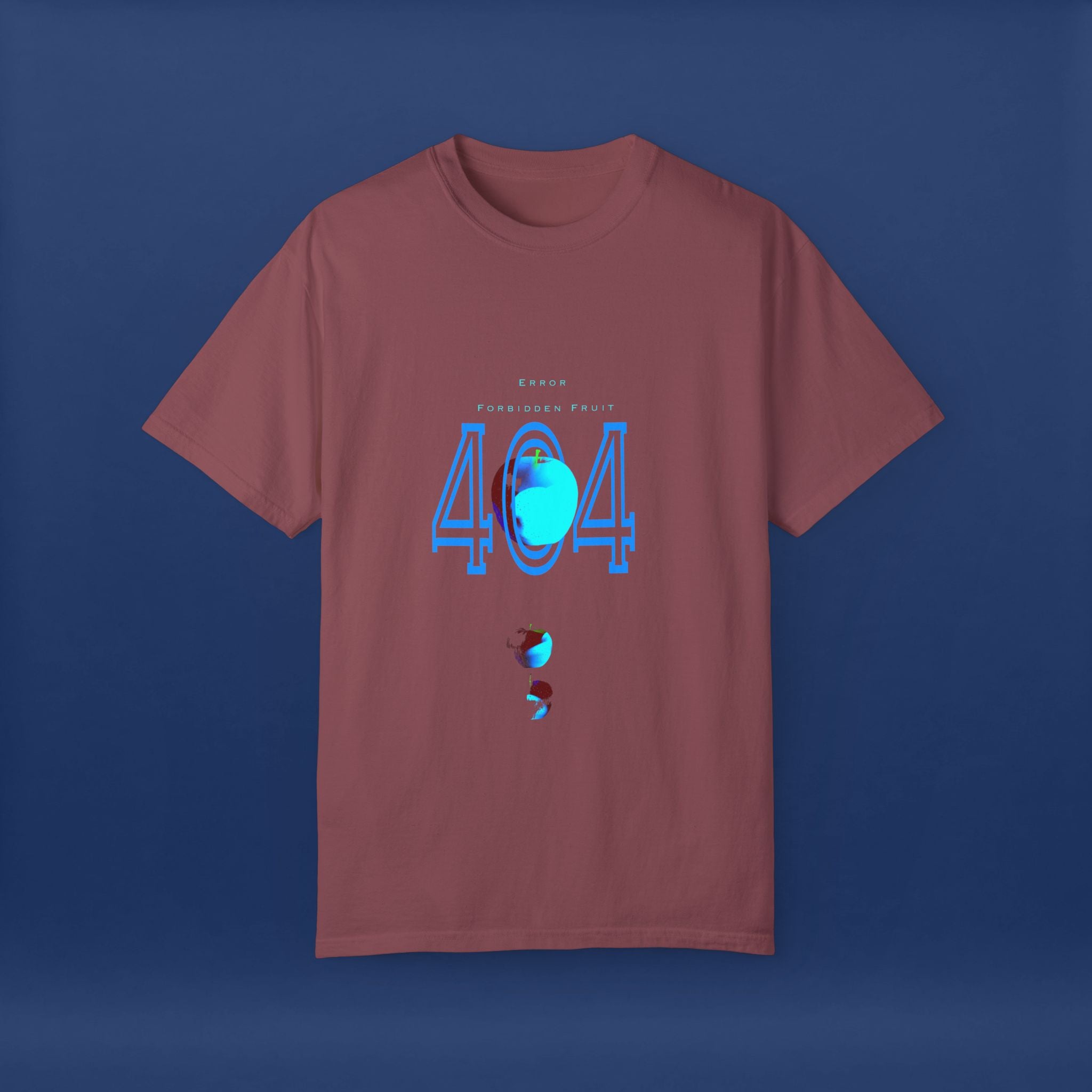 404apple T-Shirt - Summer Short Sleeve Graphic Tee for Men & Women