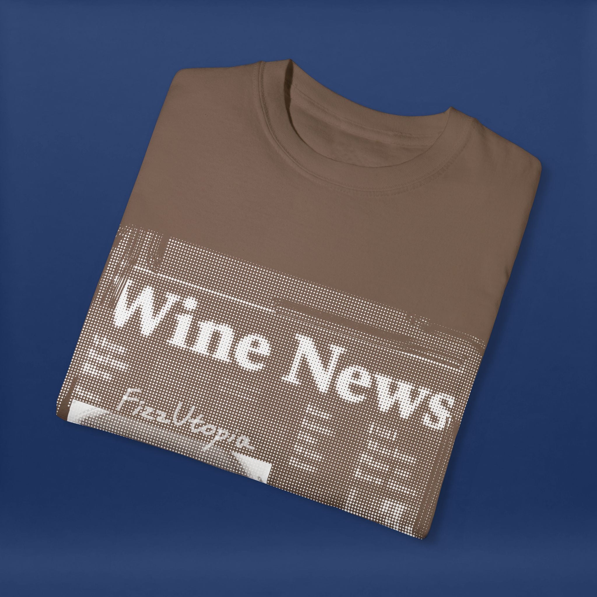 wine news - Summer Short Sleeve Graphic Tee for Men & Women（white）