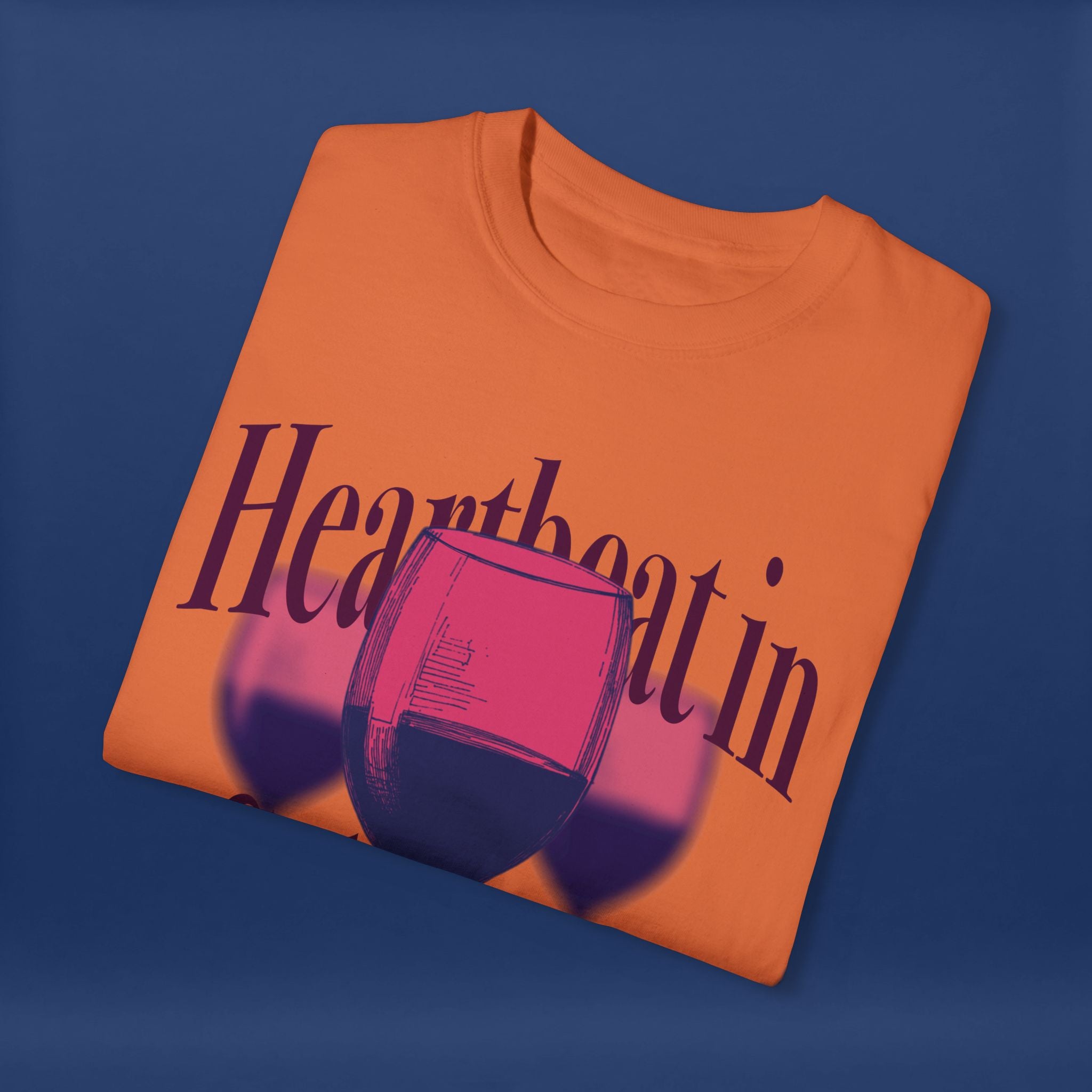 Red Wine Glass - Summer Short Sleeve Graphic Tee for Men & Women
