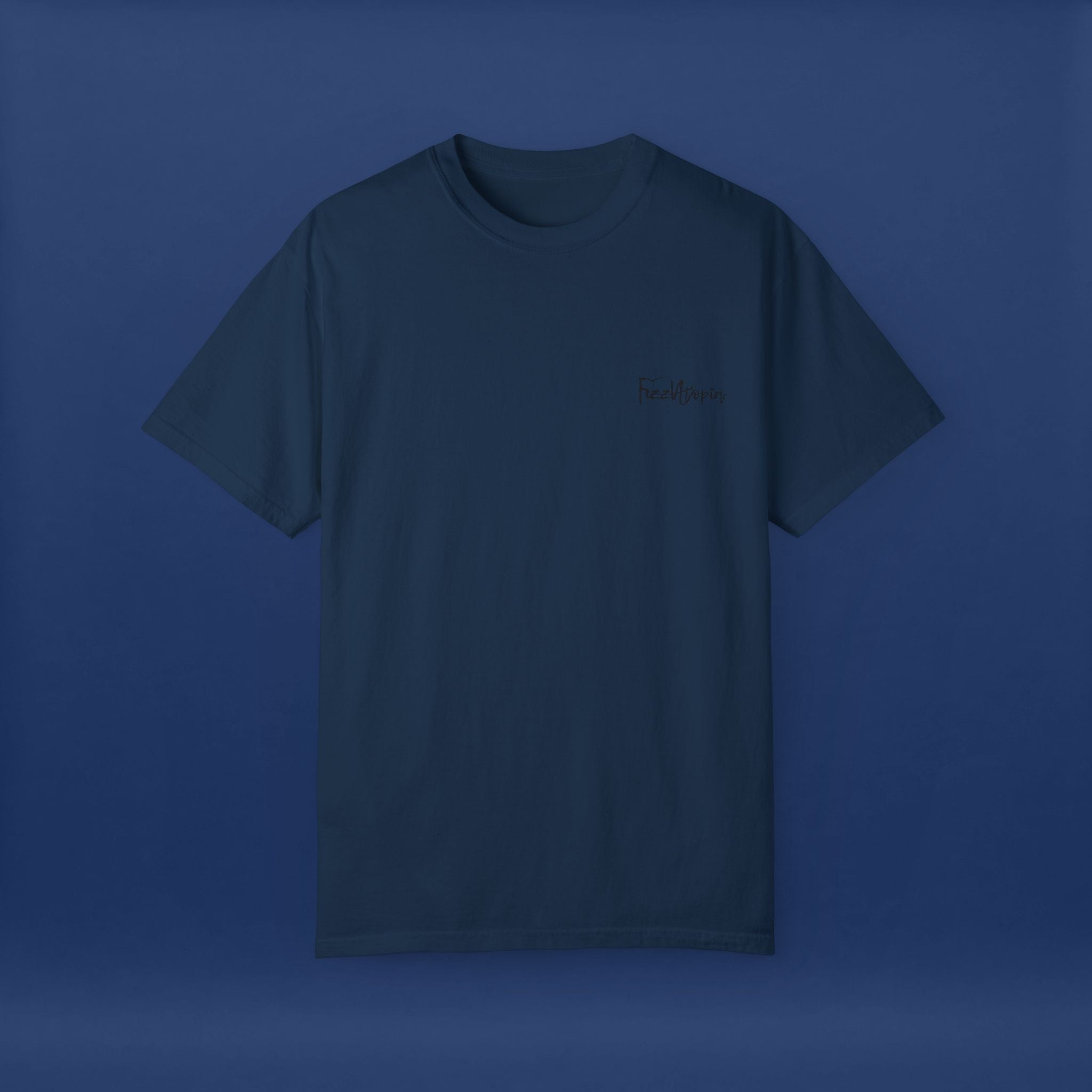 Digital Distortion Typography- Summer Short Sleeve Graphic Tee for Men & Women