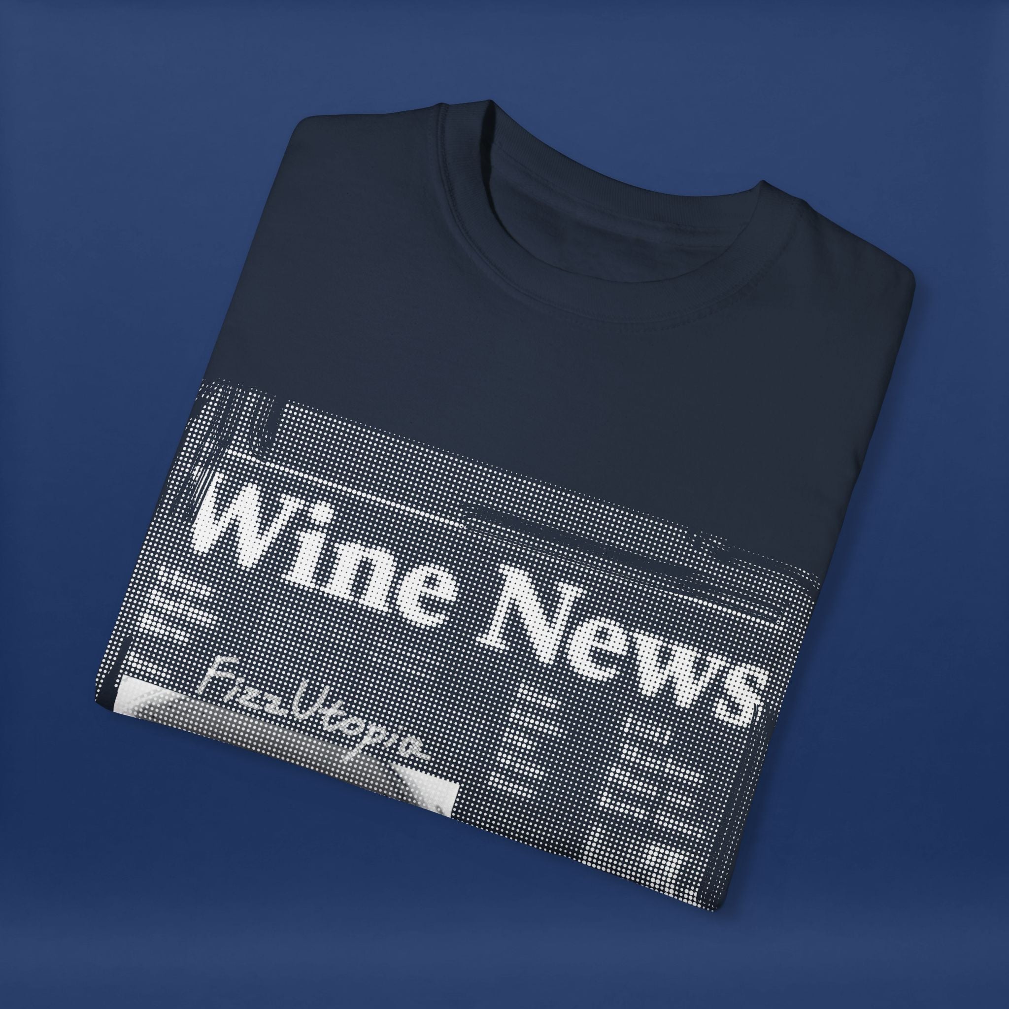 wine news - Summer Short Sleeve Graphic Tee for Men & Women（white）
