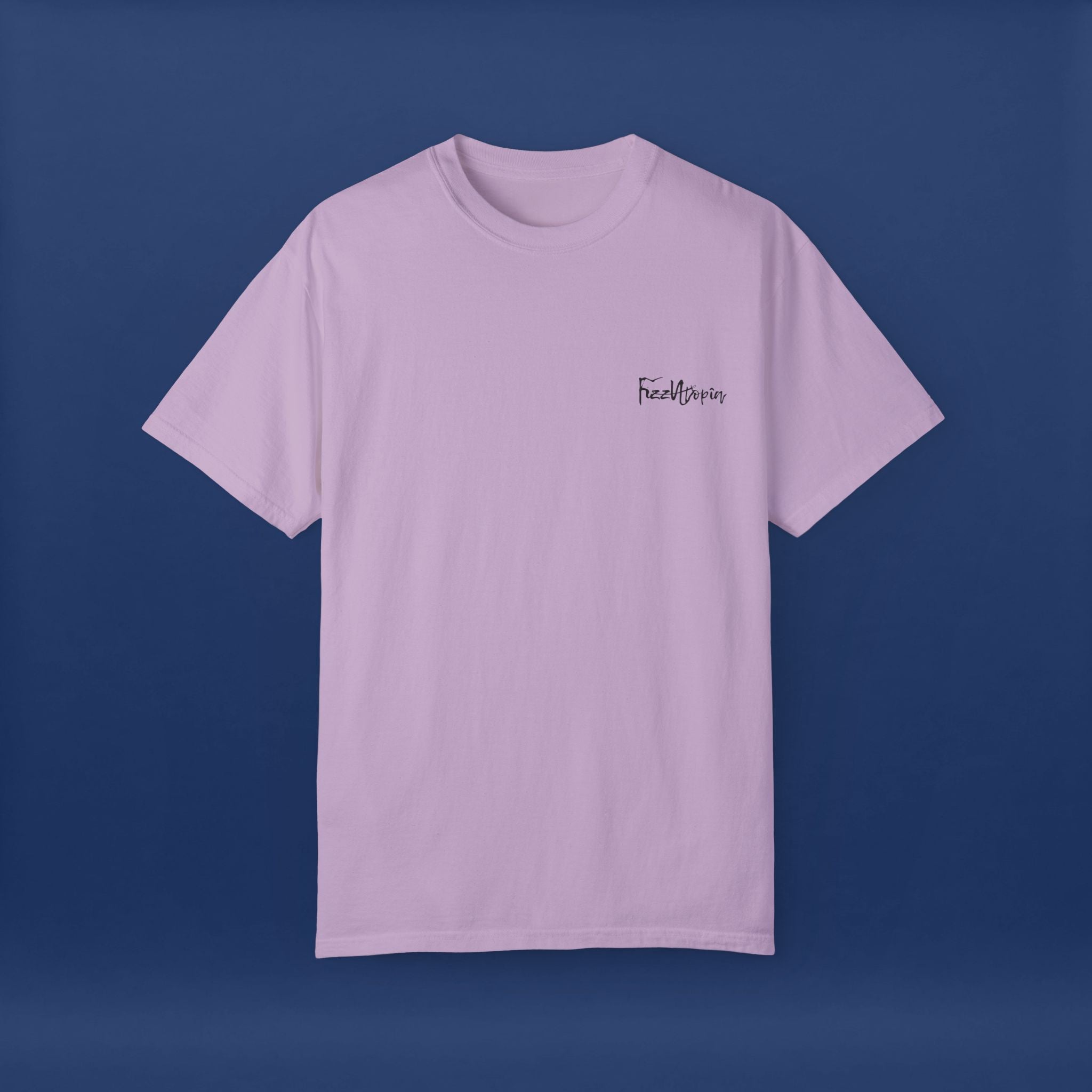 Digital Distortion Typography- Summer Short Sleeve Graphic Tee for Men & Women