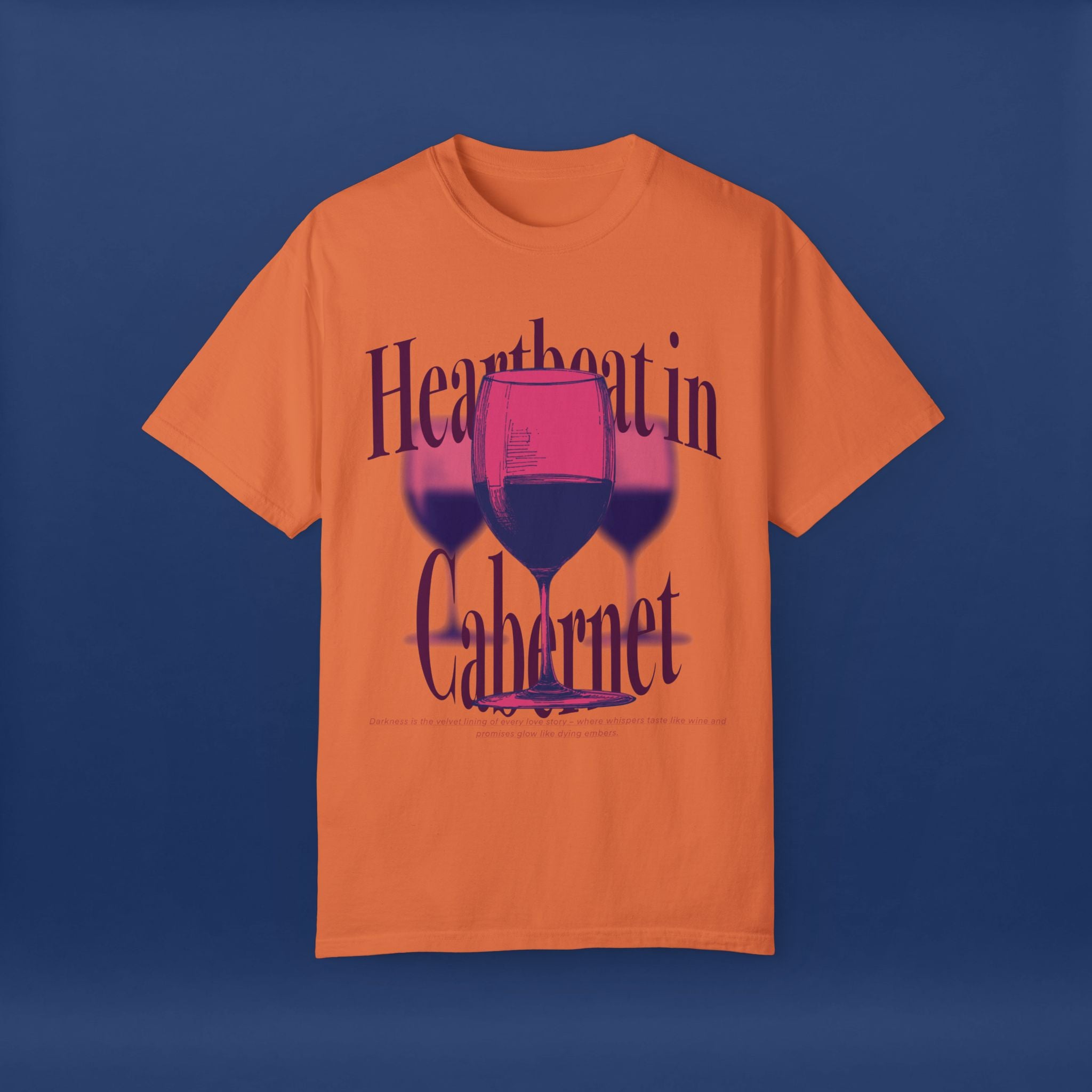 Red Wine Glass - Summer Short Sleeve Graphic Tee for Men & Women