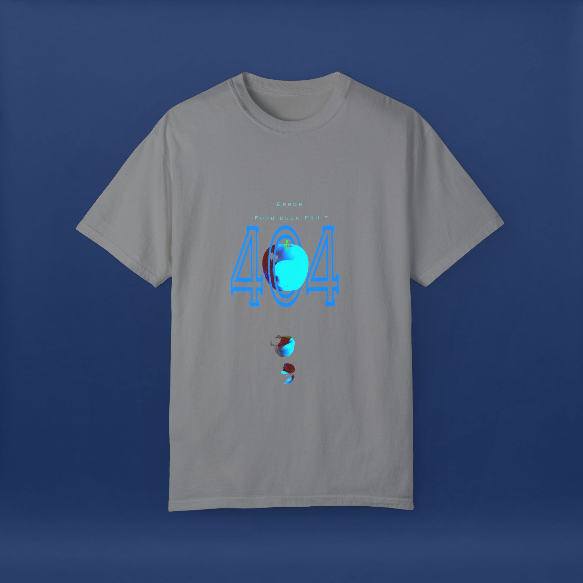 404apple T-Shirt - Summer Short Sleeve Graphic Tee for Men & Women