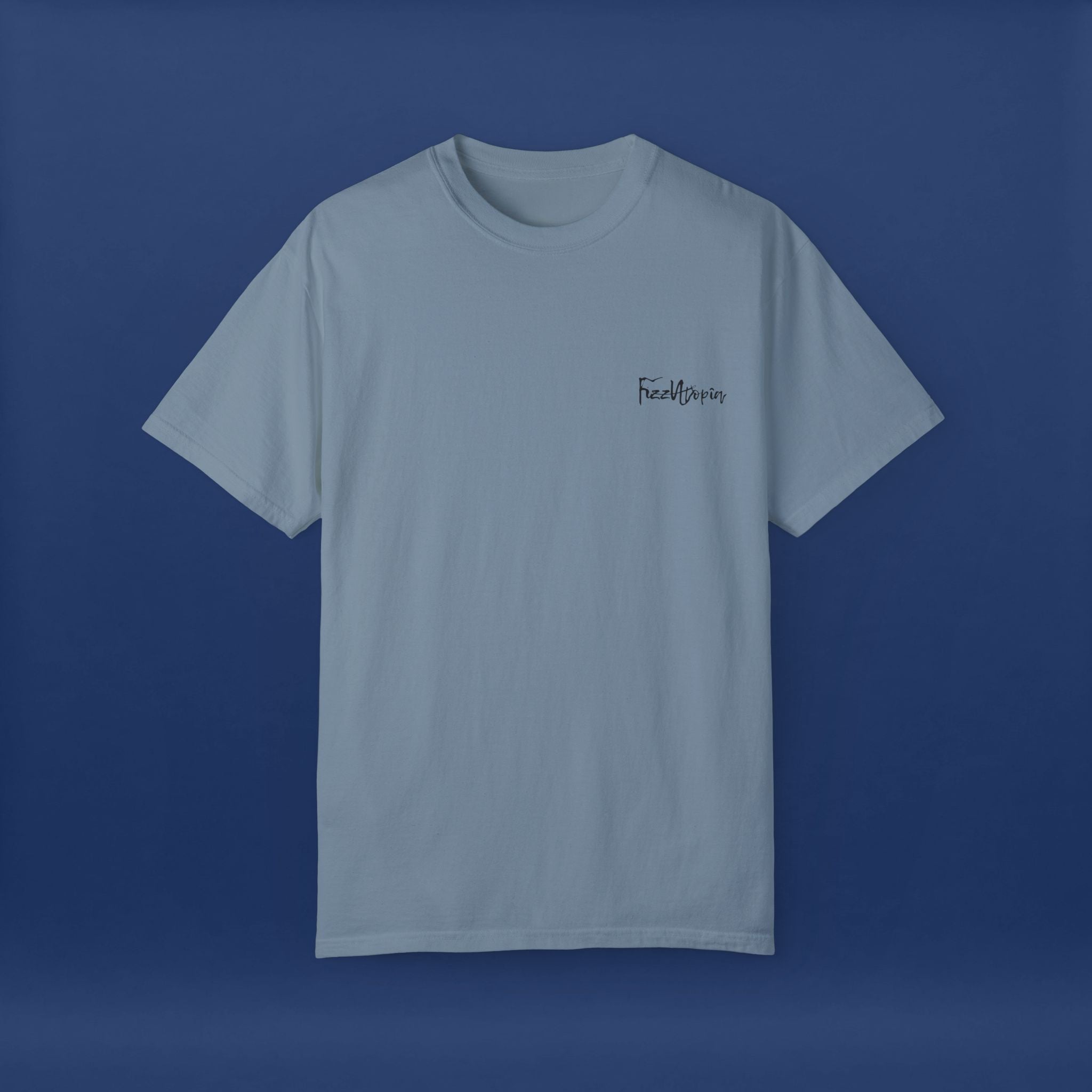 Digital Distortion Typography- Summer Short Sleeve Graphic Tee for Men & Women