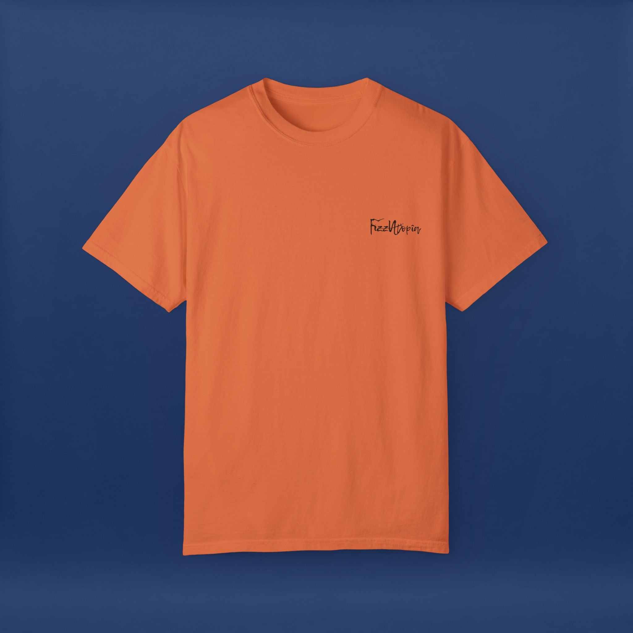 Digital Distortion Typography- Summer Short Sleeve Graphic Tee for Men & Women