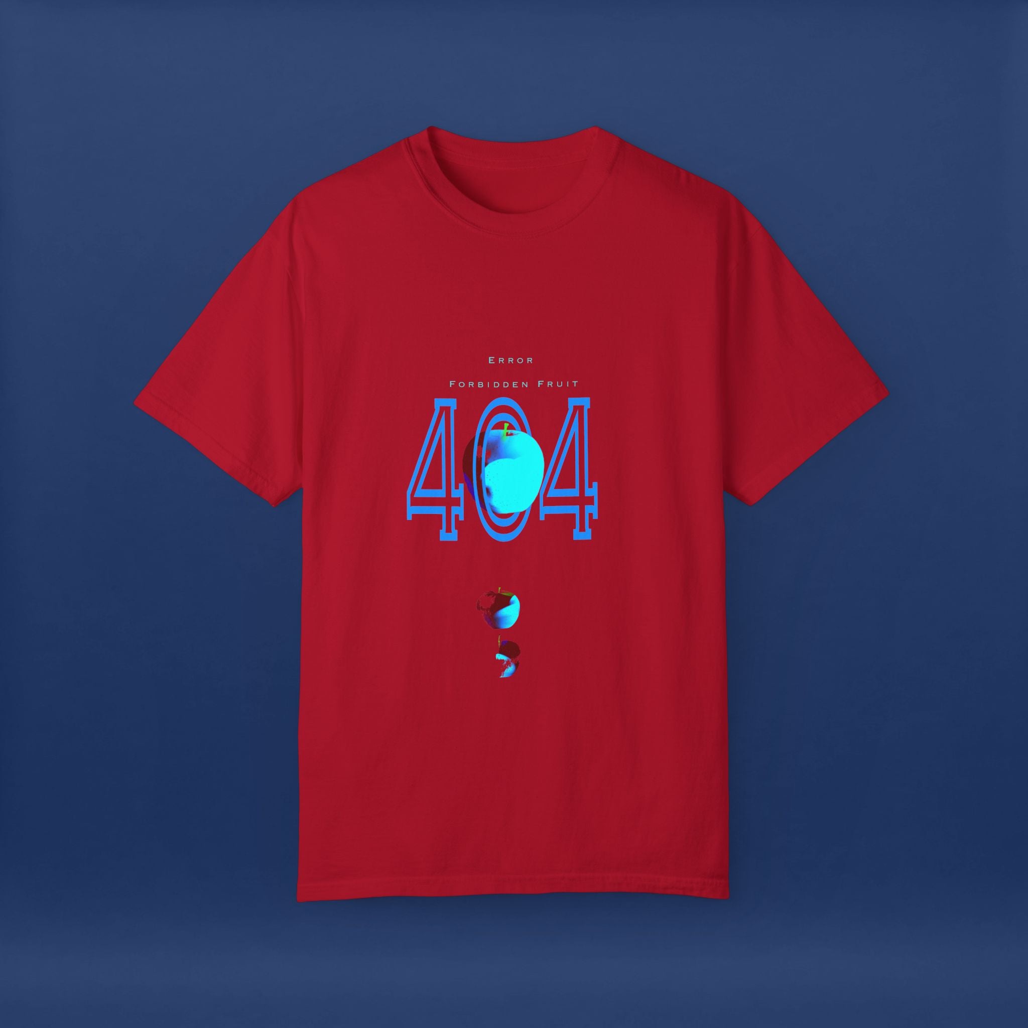 404apple T-Shirt - Summer Short Sleeve Graphic Tee for Men & Women