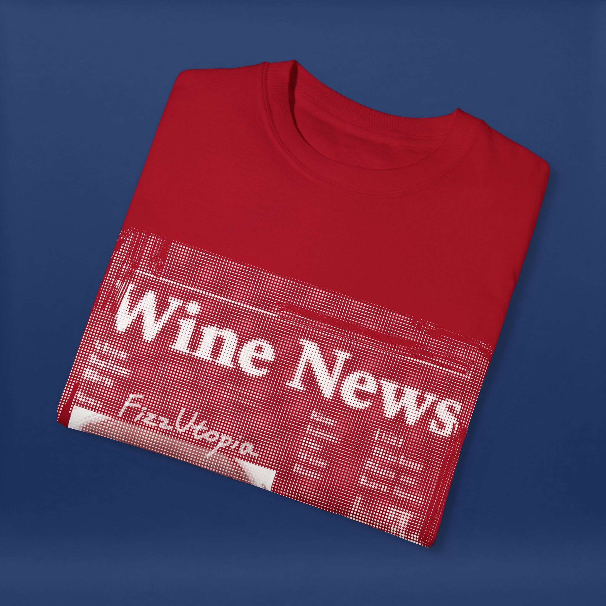 wine news - Summer Short Sleeve Graphic Tee for Men & Women（white）