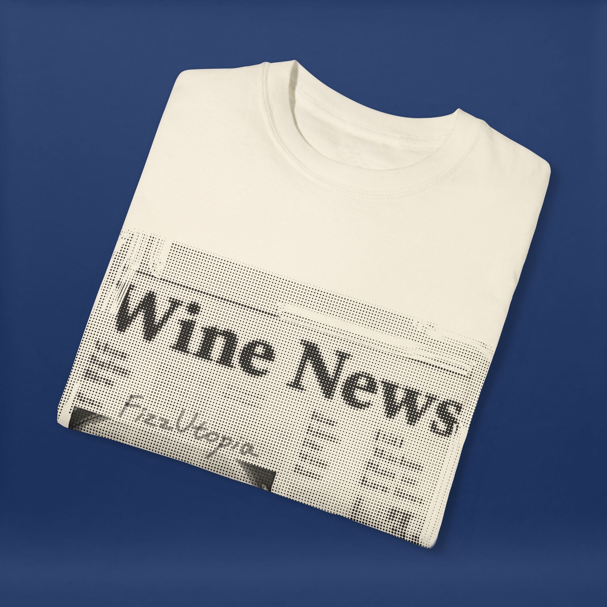 wine news - Summer Short Sleeve Graphic Tee for Men & Women（black）