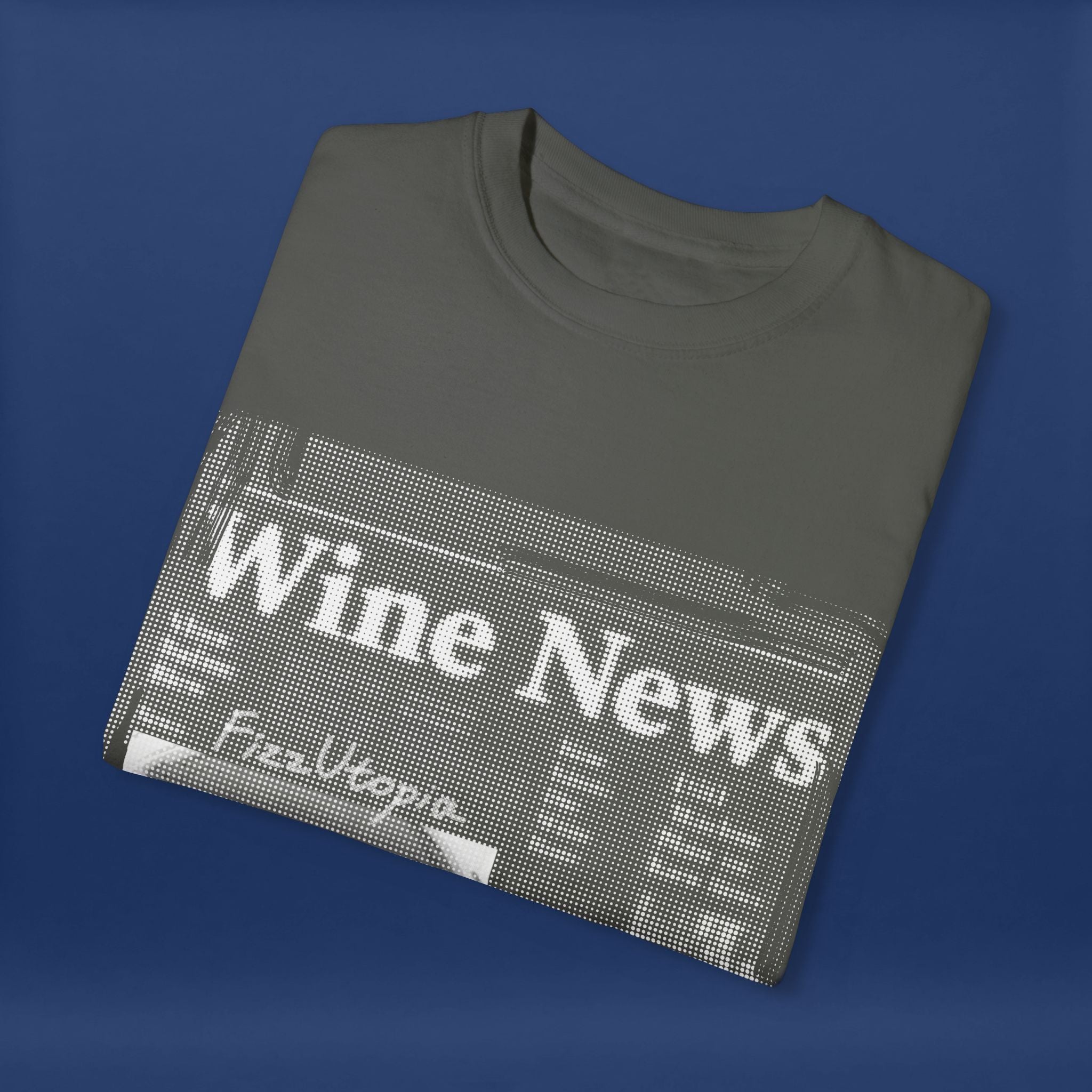 wine news - Summer Short Sleeve Graphic Tee for Men & Women（white）