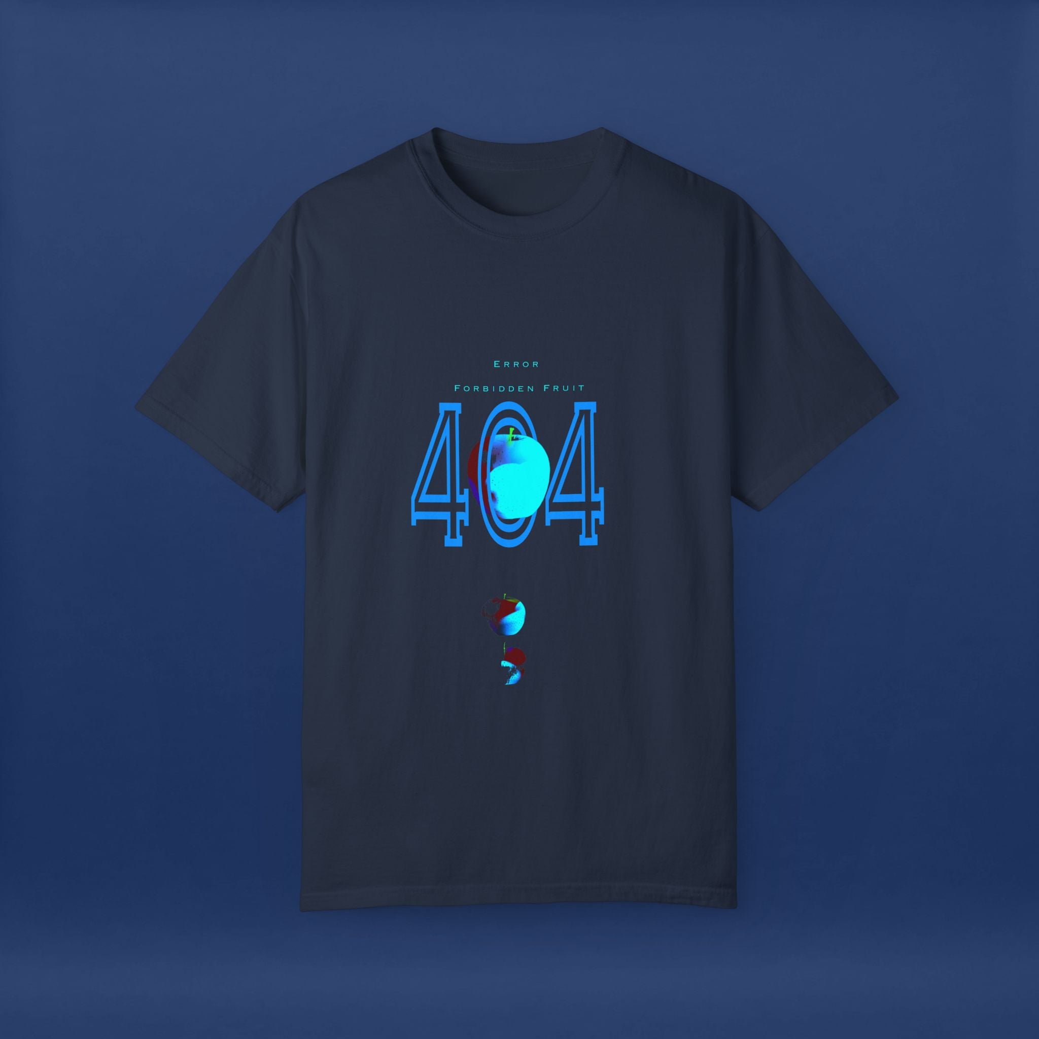 404apple T-Shirt - Summer Short Sleeve Graphic Tee for Men & Women
